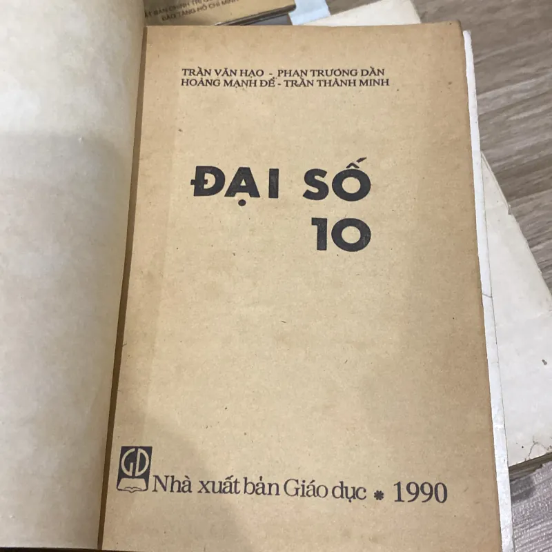 ĐẠI SỐ 10 (XB 1990) 994056