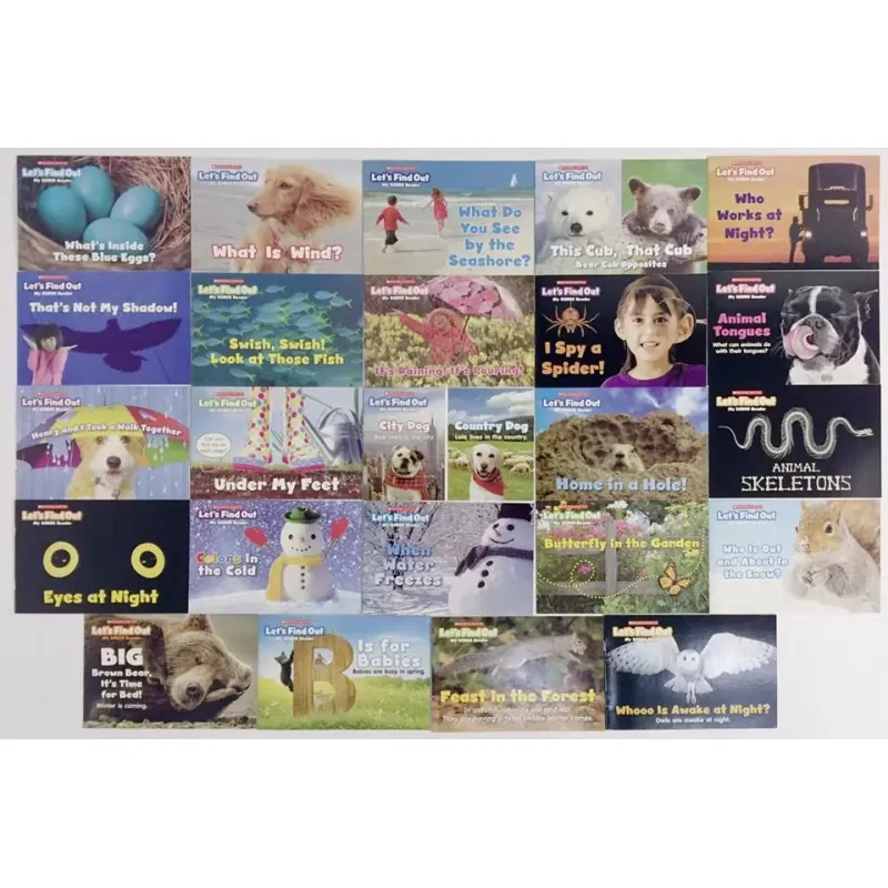 Lets find out level 1+2 (Sách nhập) - Mỗi level 24 quyển + File Mp3 759596