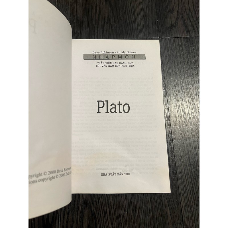 Nhập Môn Plato (NXB Trẻ) 183557