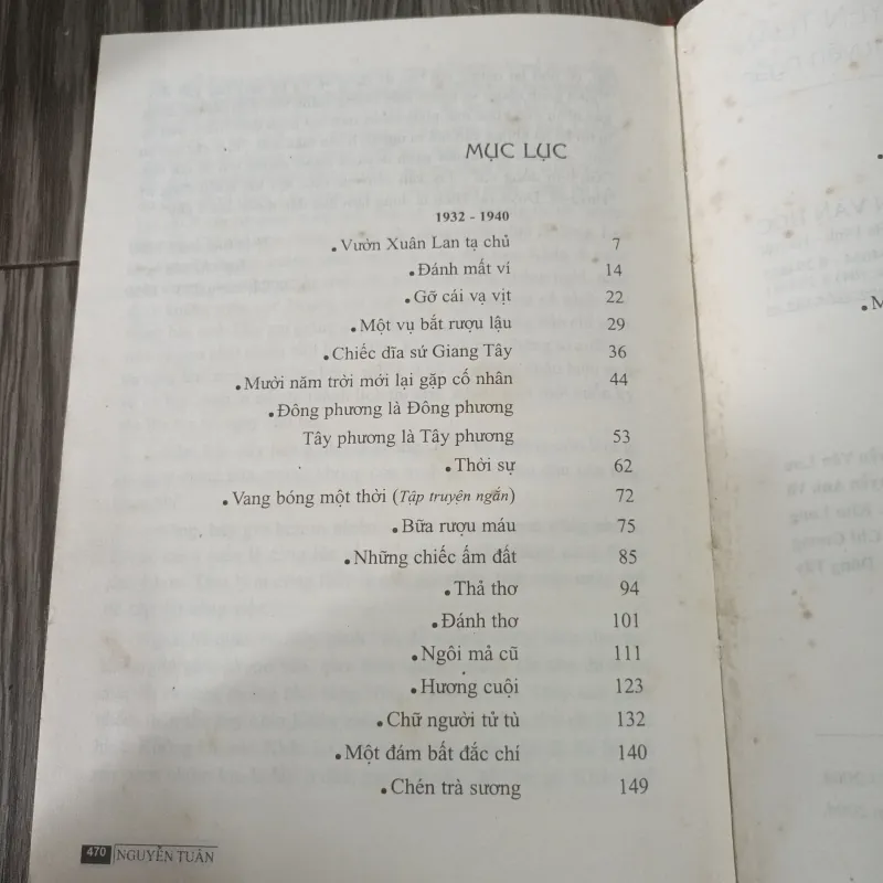 Truyện Ngắn Nguyễn Tuân 760621