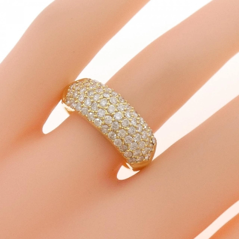 Nhẫn kim cương Pavé K18YG 1.00CT - Hàng hiệu Chính hãng 846000