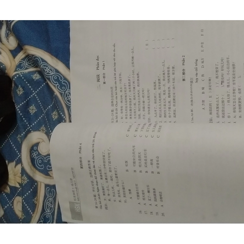 Combo Sách giáo khoa HSK3 + Sách bài tập HSK3 sách photo 544454