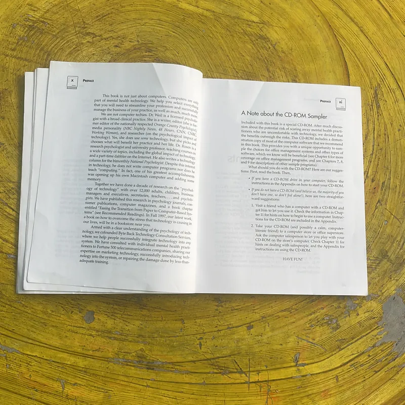 THE MENTAL HEALTH TECHNOLOGY BIBLE- LARRY D. ROSEN AND MICHELLE M. WEIL 697194