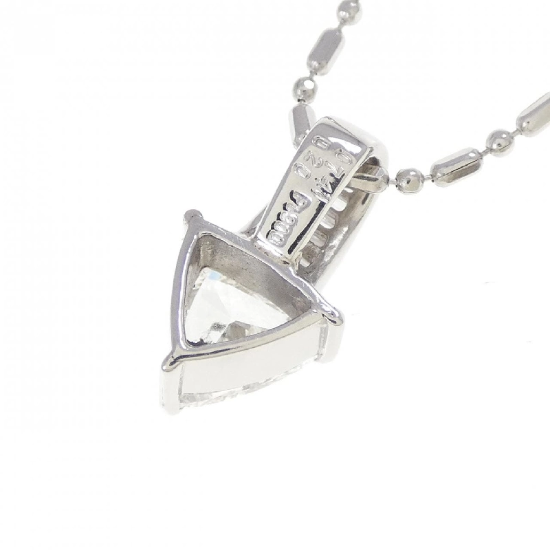 Dây chuyền kim cương PT900/PT850 0.741CT H SI1 cắt hình fancy - Hàng hiệu Authentic 874266