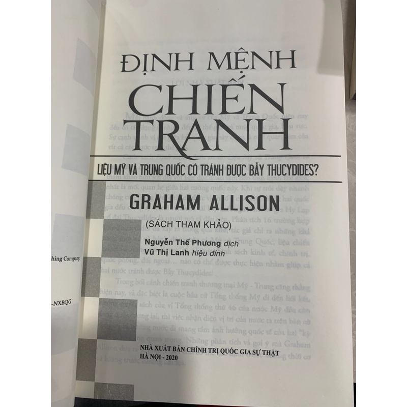 ĐỊNH MỆNH CHIẾN TRANH - GRAHAM ALLISON 537985