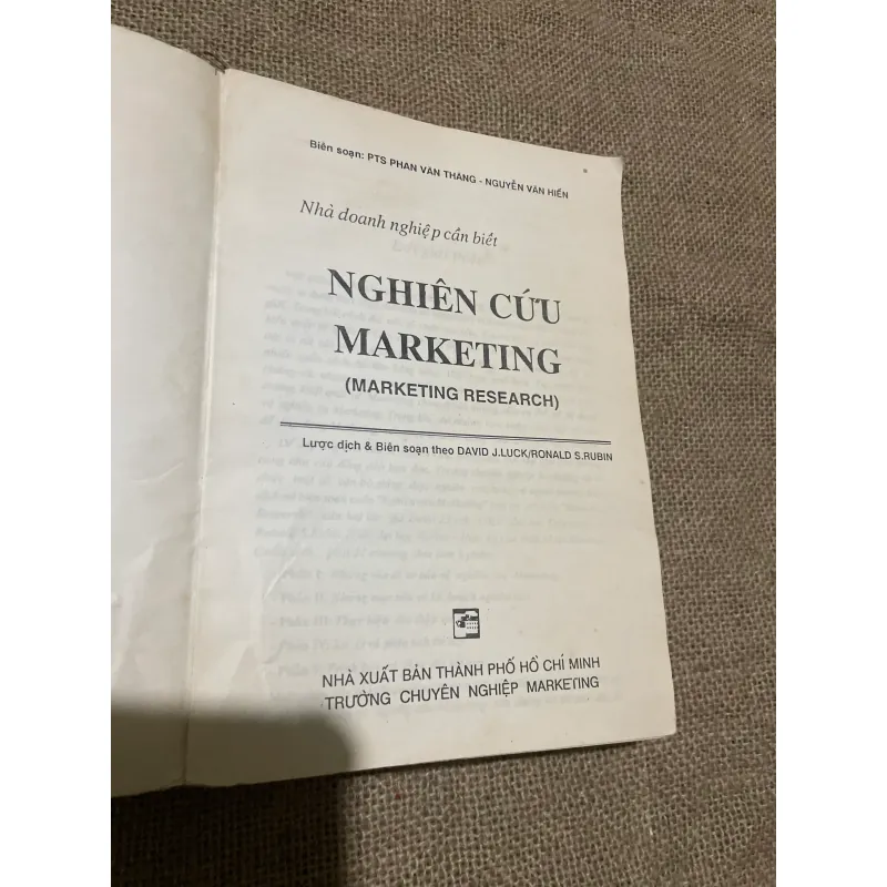 DAVID J.LUCK - RONALD S.RUBIN - NGHIÊN CỨU Marketing (MARKETING RESEARCH) 565337