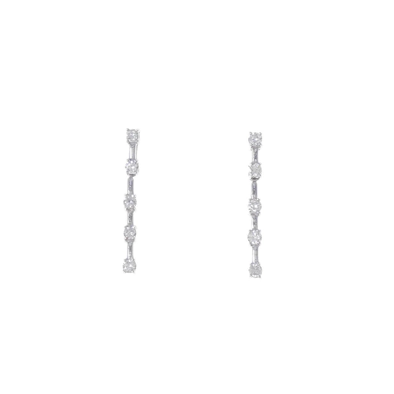 K18WG Bông tai kim cương 0.2CT - Hàng hiệu Chính hãng 863082