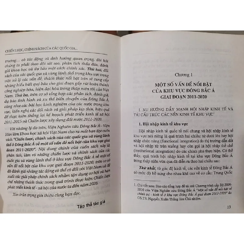 Chiến lược, chính sách của các quốc gia và vùng lãnh thổ ở Đông Bắc Á về một số vấn đề nổi bật của khu vực giai đoạn 2012 - 2020 - PGS.TS. Nguyễn Xuân Thắng, TS. Trần Quang Minh 598290
