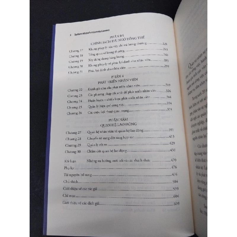 Quản trị nhân sự đúng mới 90% bẩn nhẹ 2019 HCM1410 Barbara Mitchell & Cornelia Gamlem QUẢN TRỊ 304191