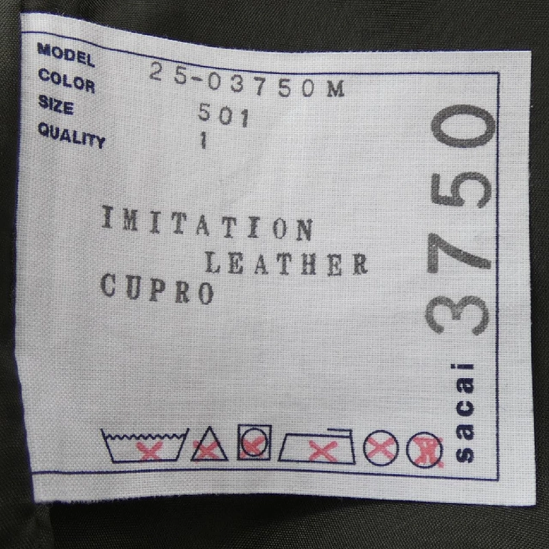 Quần giả da SACAI FAUX LEATHER PANTS 25-03750M - Hàng hiệu Authentic 889578