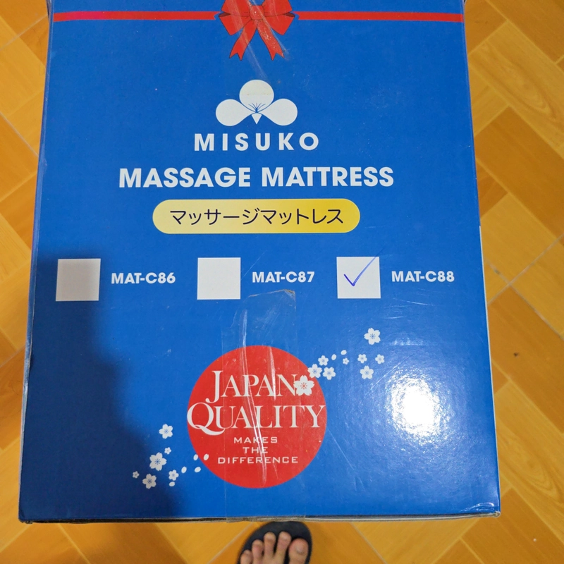 Đệm massage toàn thân Misuko Mat-C88 màu nâu 475478