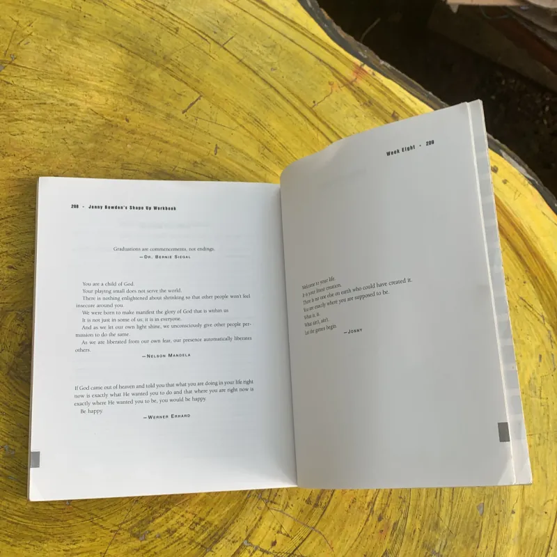 JONNY BOWDEN’S SHAPE UP WORKBOOK  761230