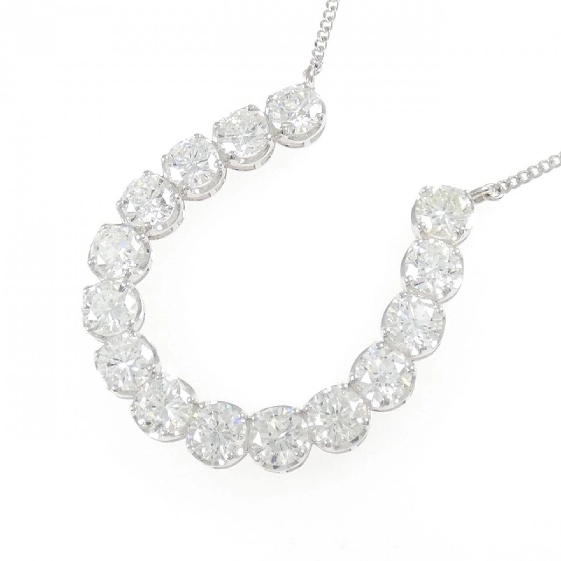 Dây chuyền kim cương K18WG 5.00CT - Hàng hiệu Chính hãng 857228