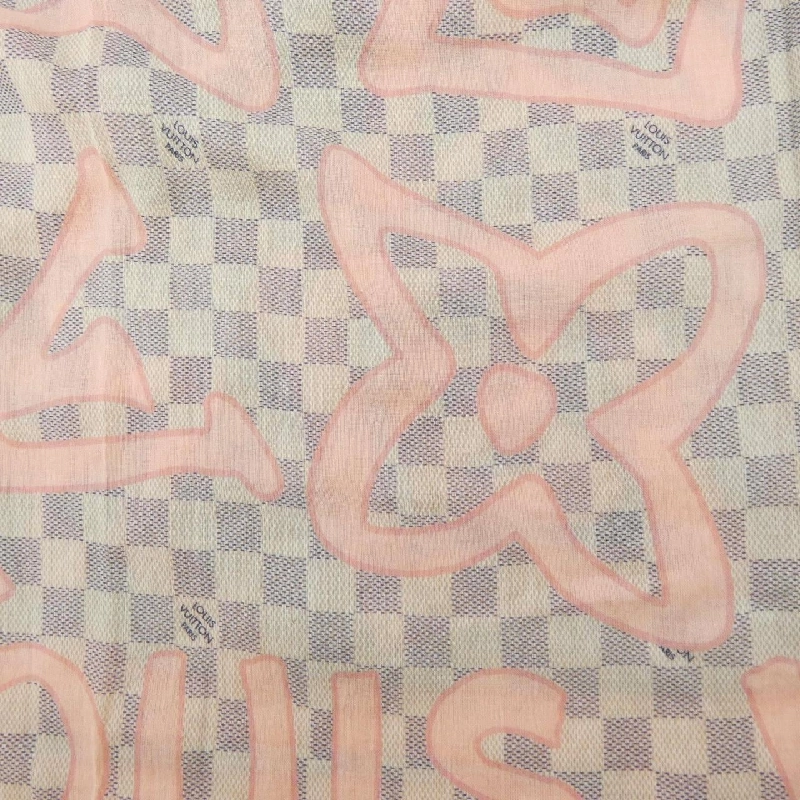 Louis Vuitton LOUIS VUITTON Étole Damier Azur Taissienne M70507 STOLE - Hàng hiệu Chính hãng 833399