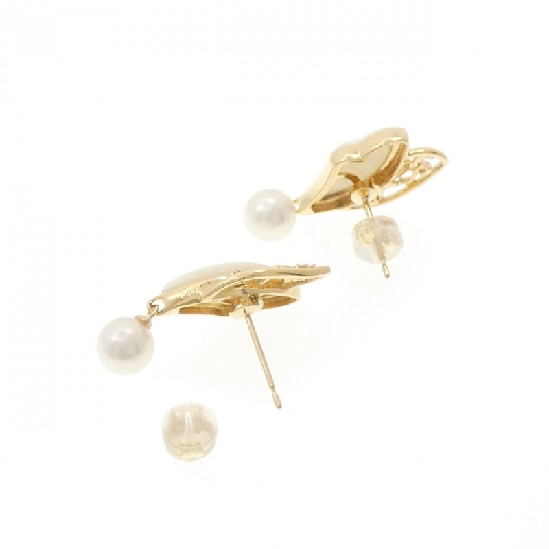 K18YG Đá màu Bông tai - Hàng hiệu Chính hãng 869015