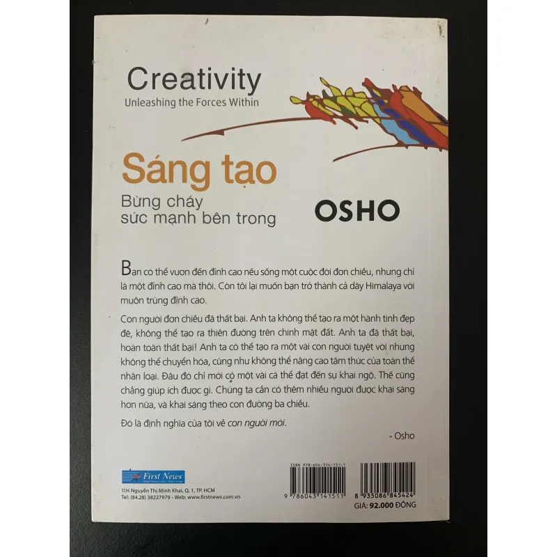 OSHO - Sáng tạo: Bừng cháy sức mạnh bên trong. ( Creativity: Unleashing the Forces Within) 928632