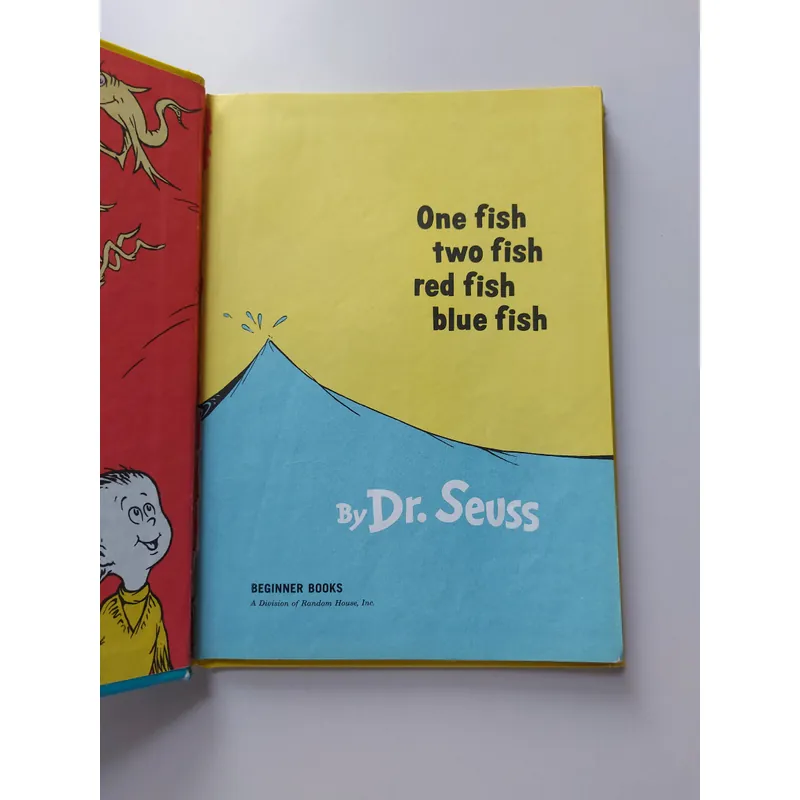 ✨ One Fish, Two Fish, Red Fish, Blue Fish – Dr. Seuss ✨ 712551