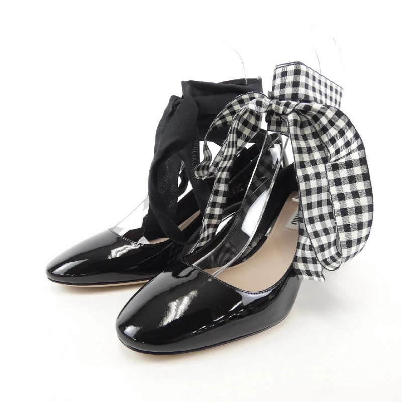 【Mã giảm giá】Giày cao gót MIU MIU 664954