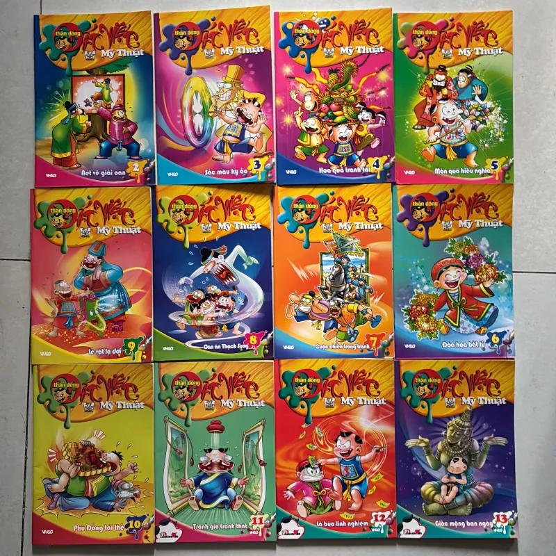 Truyện tranh thần đồng Đất Việt: mỹ thuật Tập 1 - 13 (Co) 751291