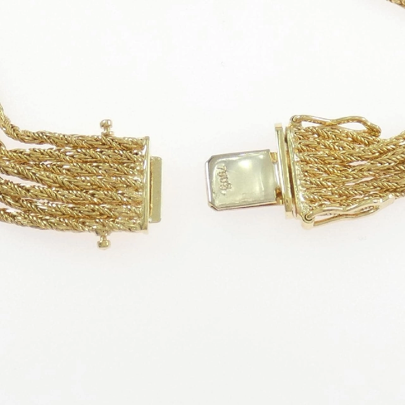 Vòng tay kim cương 750YG/750WG 0.12CT - Hàng hiệu Chính hãng 873430