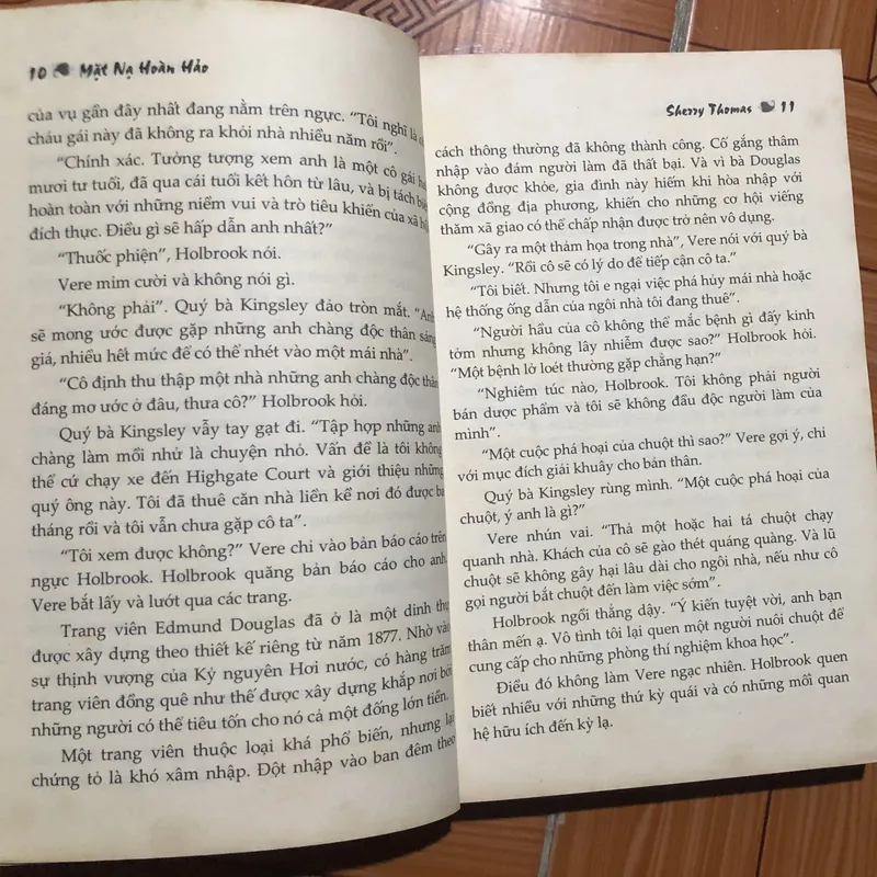 Tiểu thuyết lãng mạng cổ điển hay nhất - Mặt nạ hoàn hảo - Sherry thomas 713966