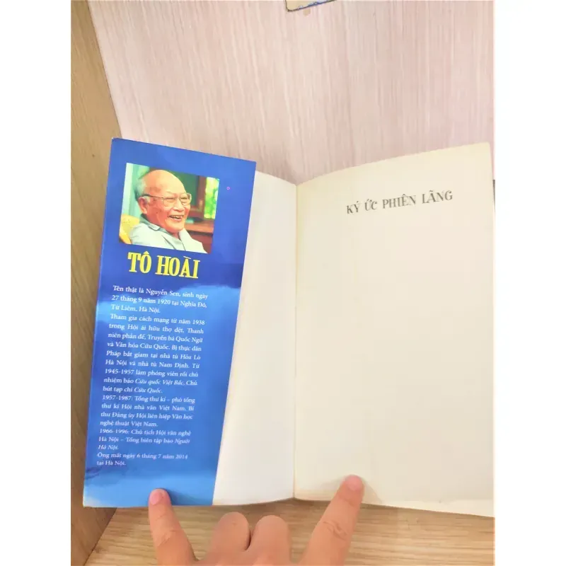 Sách: Ký ức phiêu lãng (Bút kí) - TG: Tô Hoài 933381