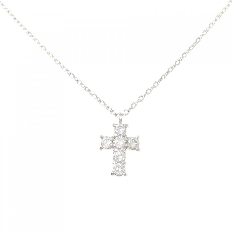 Dây chuyền kim cương hình chữ thập Vandome 0.18CT - Hàng hiệu Authentic 840727