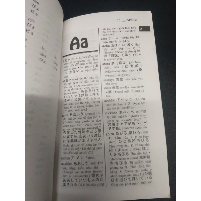 Từ điển Nhật Việt Việt Nhật năm 2019 mới 80% bẩn ố vàng HCM0203 343717