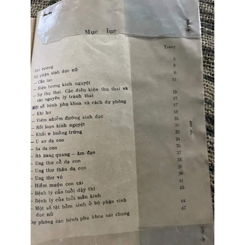 Dự phòng các bệnh phụ khoa- Nguyễn huy cận  1020219