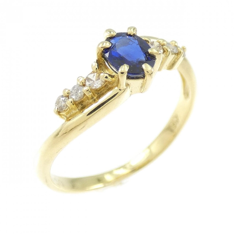 Nhẫn Sapphire K18YG 669322