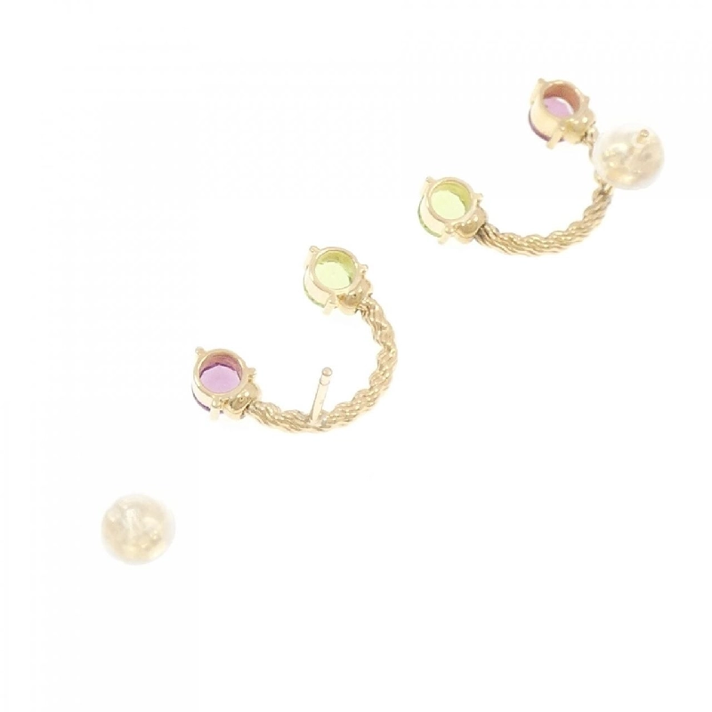 K18YG Peridot Bông tai - Hàng hiệu Chính hãng 868180