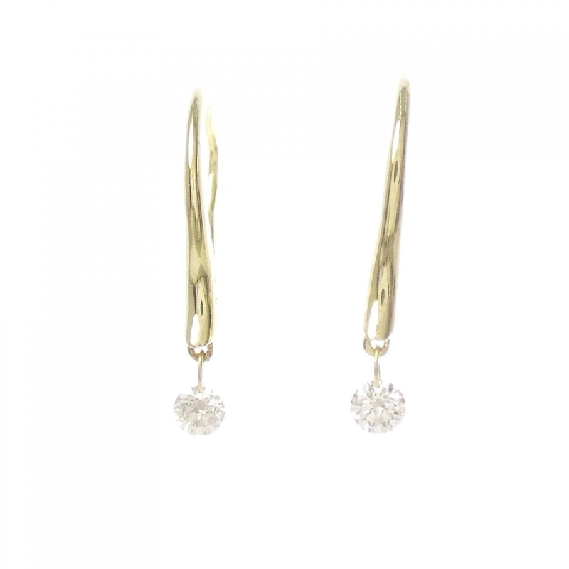 K18YG Bông tai kim cương 0.16CT - Hàng hiệu Chính hãng 871563