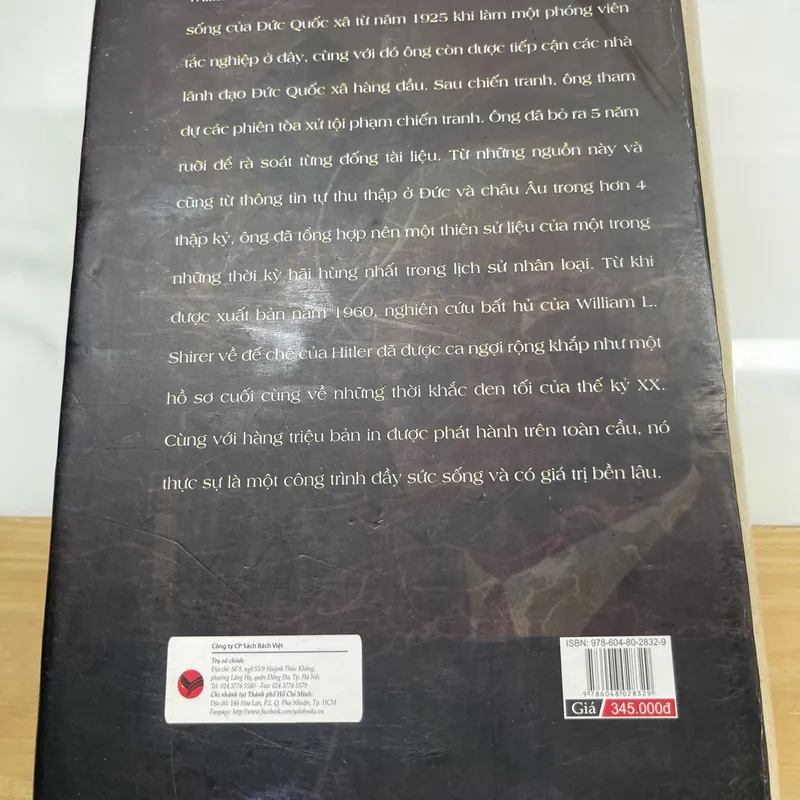 Sự trỗi dậy và suy tàn của đế chế thứ ba William L. Shirer 573322