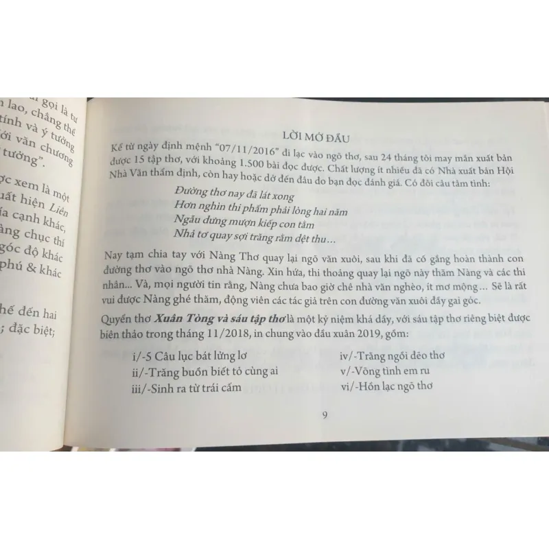 Xuân Tòng Và Sáu Tập Thơ 736339