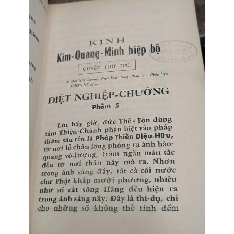 Kinh kim quang minh hiệp bộ 604378