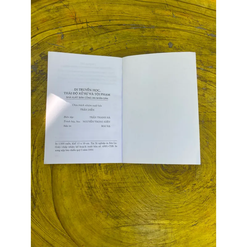 DI TRUYỀN HỌC THÁI ĐỘ XỬ SỰ VÀ TỘI PHẠM- N. DOUBININE- I.KARPIETS-V.KOUDRIAVTSEV 729156