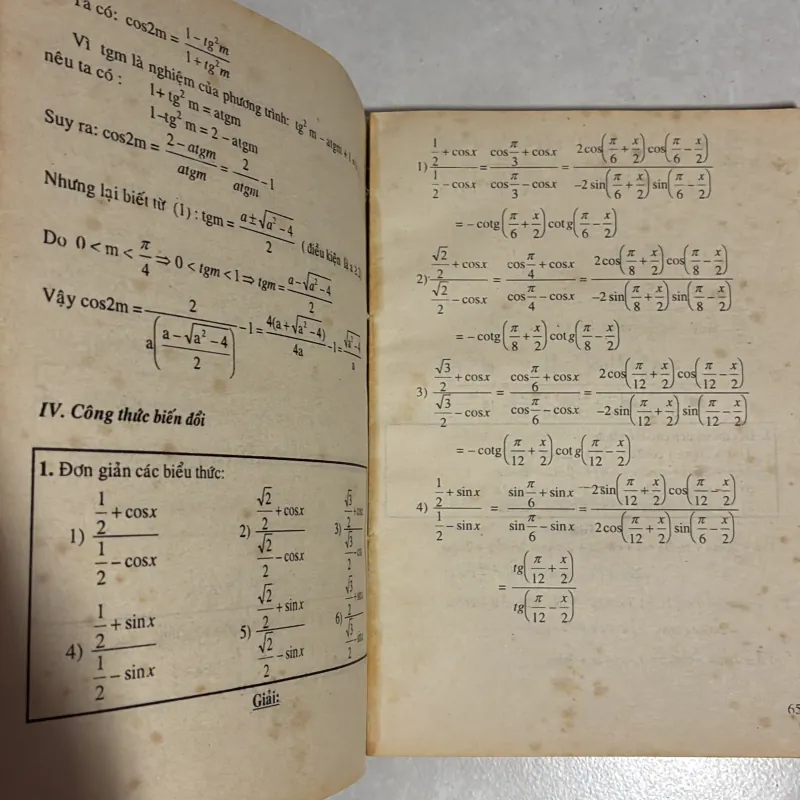 Toán lượng giác nâng cao lớp 11 - Trần Văn Kỷ 779131
