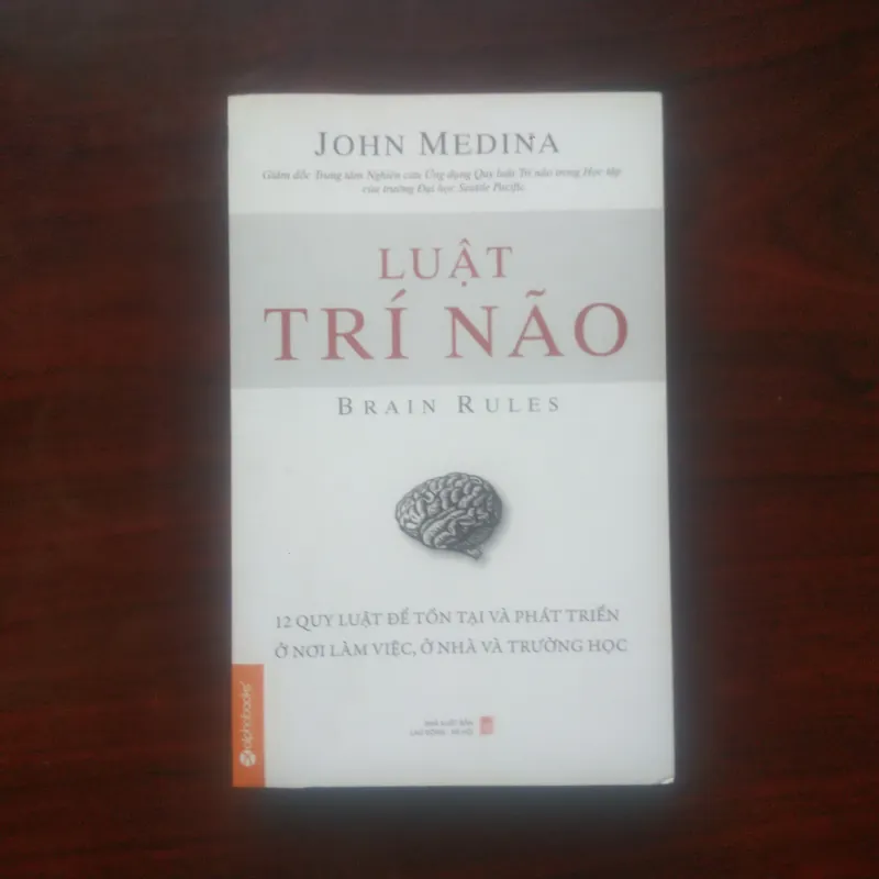 [Sách Tư Duy] Luật Trí Não (John Medina) - 12 Quy Luật Để Tồn Tại 990297