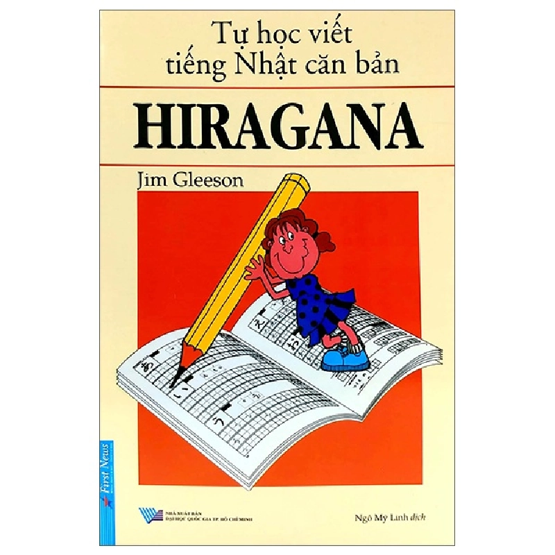 Tự Học Viết Tiếng Nhật Căn Bản Hiragana 2022 - Jim Gleeson New 100% HCM.PO 32844