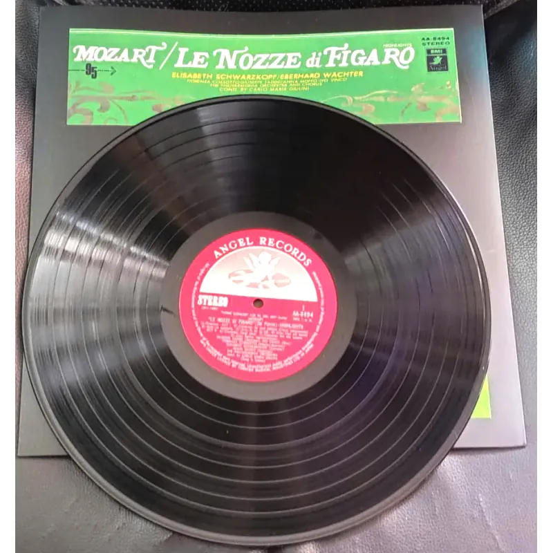 Đĩa than nhạc  MOZART / ĐÁM CƯỚI NÀNG FIGARO (TRÍCH ĐOẠN) 1018062