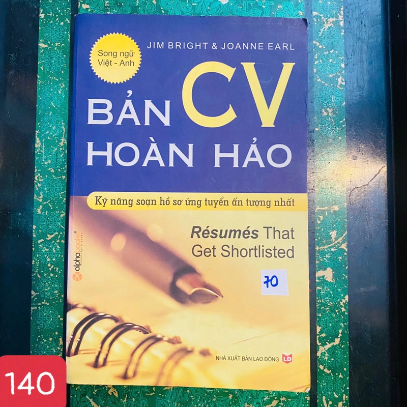 Bản CV Hoàn Hảo - Jim Bright,Joanne Earl - SỐ 140 381936