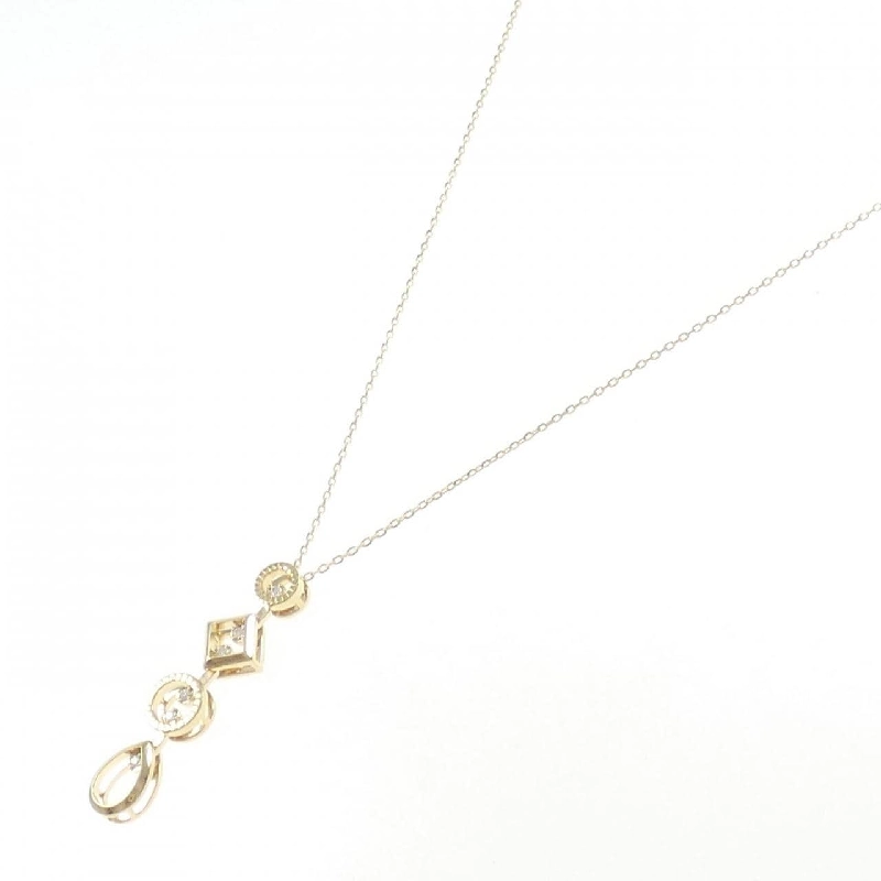 K18YG Dây chuyền kim cương 0.03CT - Hàng hiệu Chính hãng 848385