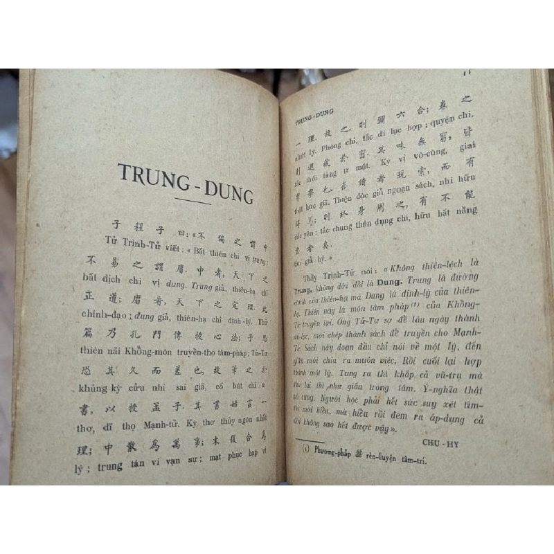 Trung dung - Tạ Thái Bạch dịch chú 1020009