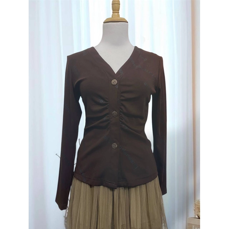 [Mới] Áo cardigan dáng ôm, chất đẹp 3 màu 416646