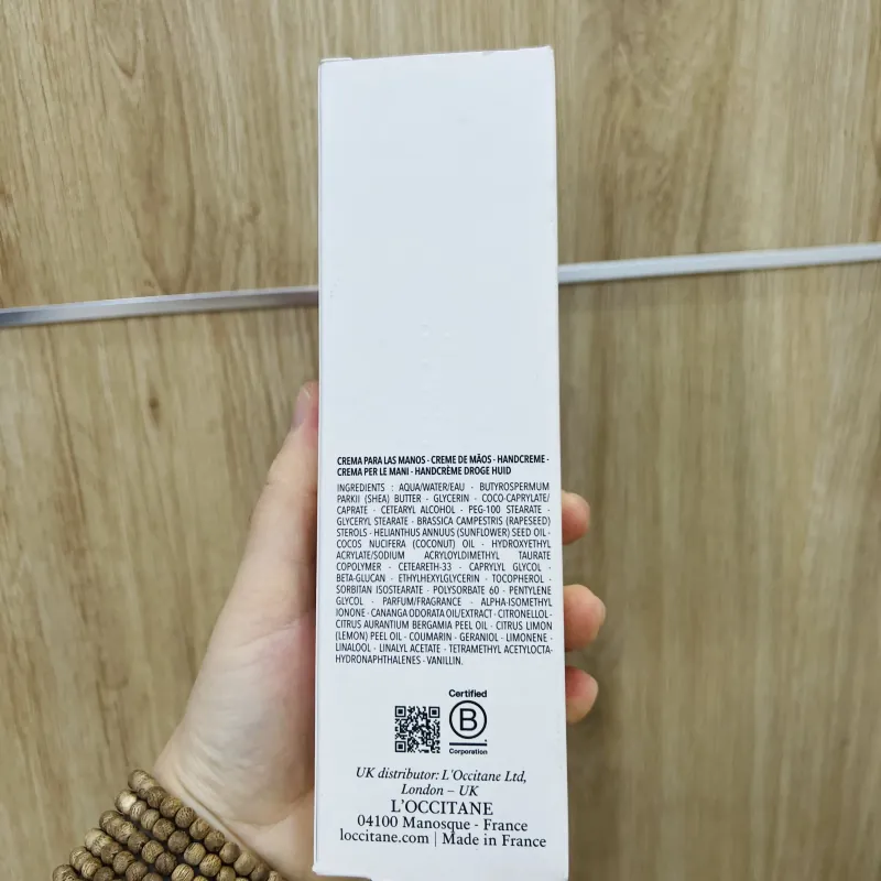 Kem dưỡng tay L'Occitane chính hãng 970526