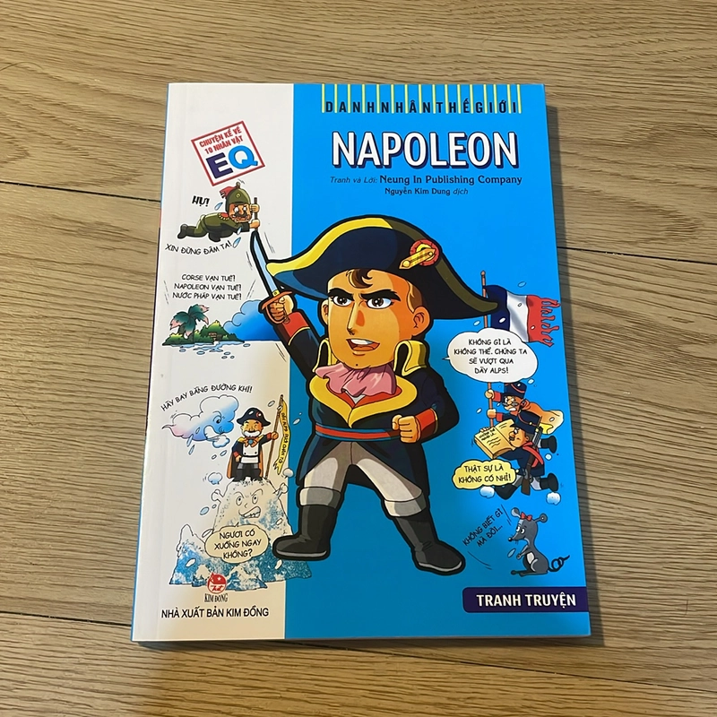 Combo 4 truyện tranh Danh nhân thế giới - Nobel - Napoleon - Fabre - Newton 498424