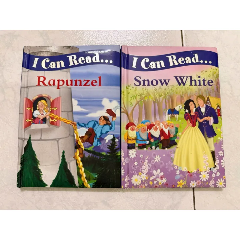 Set 2 quyển truyện tiếng Anh Rapunzel và Snow white 1061635