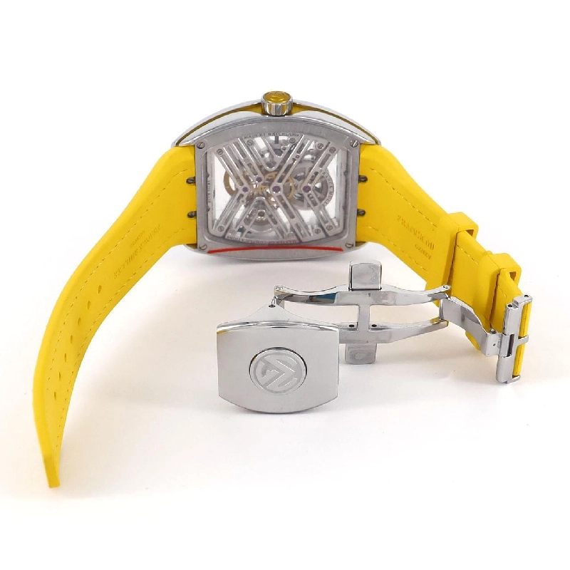 Đồng hồ Frank Muller Vanguard 7 Days Power Reserve Skeleton V45S6SQTACJA SS Cơ - Hàng hiệu Chính hãng 882634