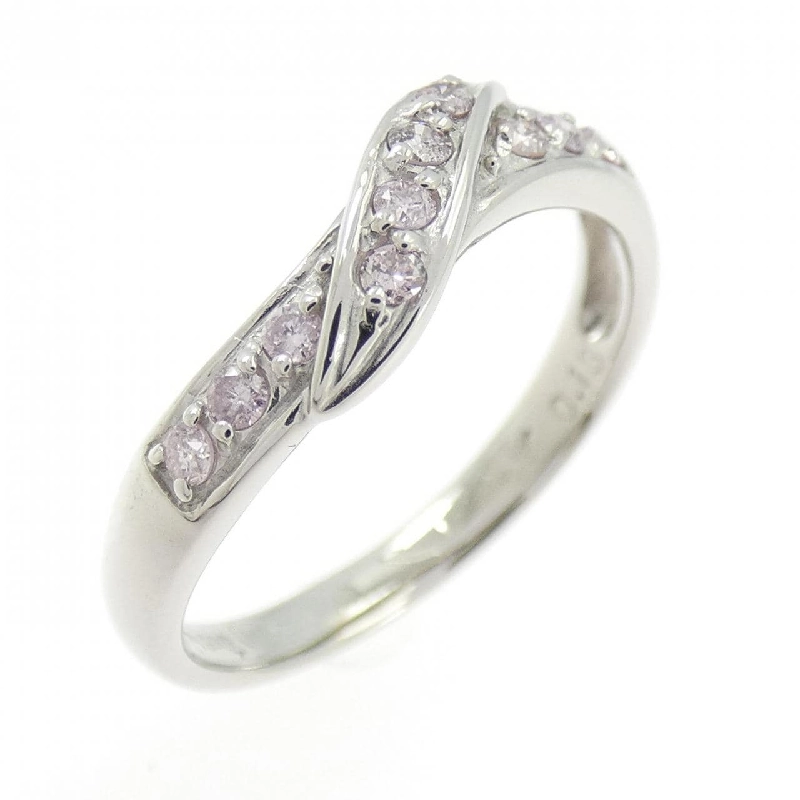 Nhẫn kim cương hồng PT900 0.13CT 666904