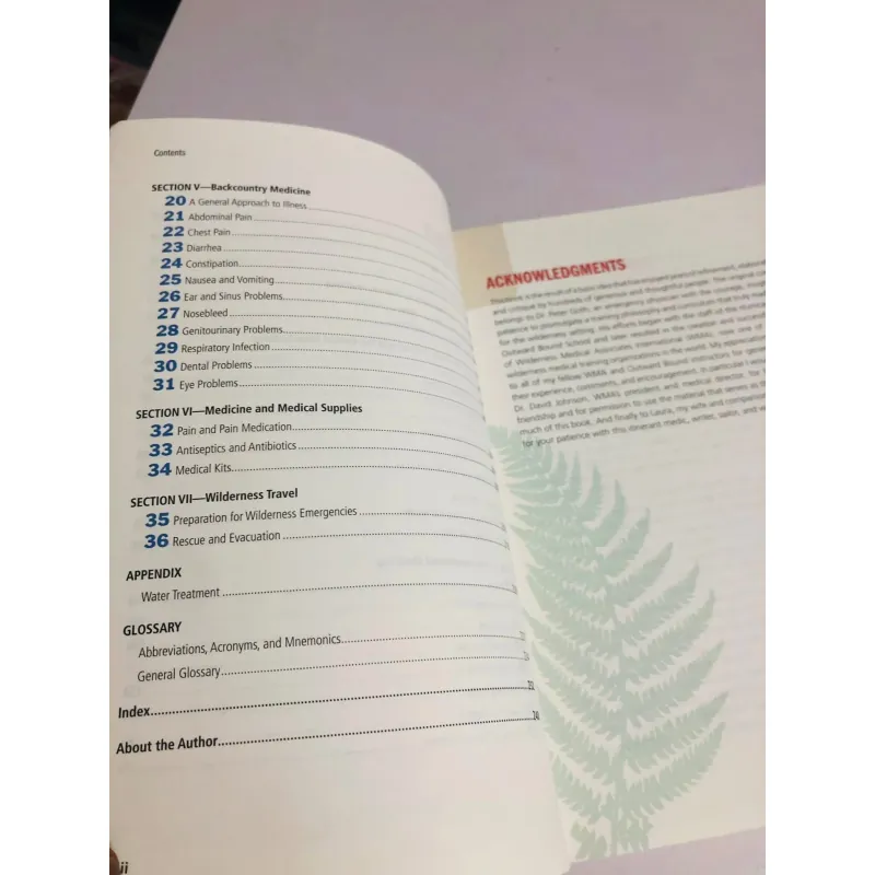 OUTWARD BOUND – WILDERNESS FIRST-AID HANDBOOK (Jeffrey Isaac, PA-C) 756233